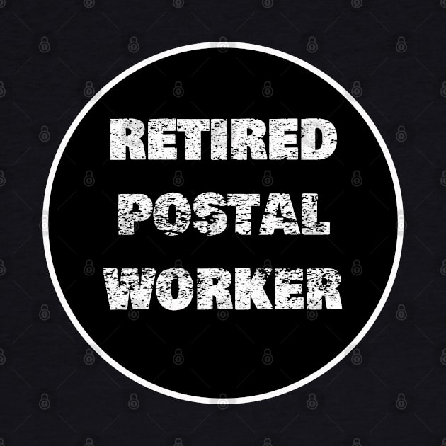 Retired postal worker design style 2. by Samuelproductions19